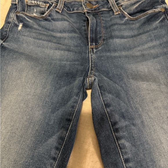 PAIGE Denim Blue VERDUGO ankle Skinny Jeans size 27 - Picture 2 of 8